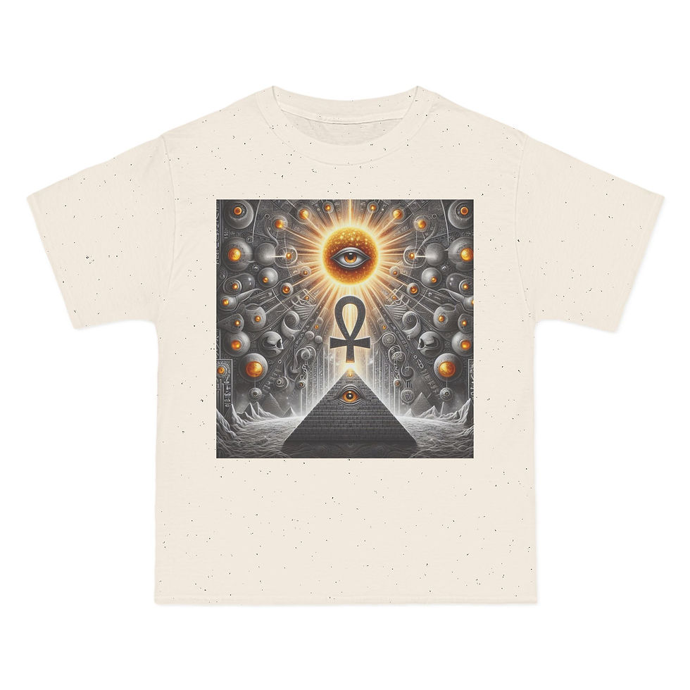 Thumbnail: Mystical Eye Symbol Beefy-T® Short-Sleeve T-Shirt | SunRaze Graphic Tee