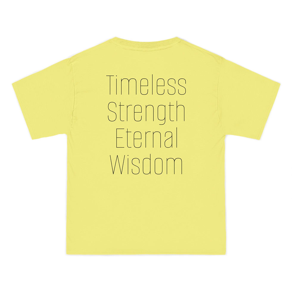 縮圖：Beefy-T® Short-Sleeve T-Shirt - Timeless Strength & Wisdom Graphic Tee