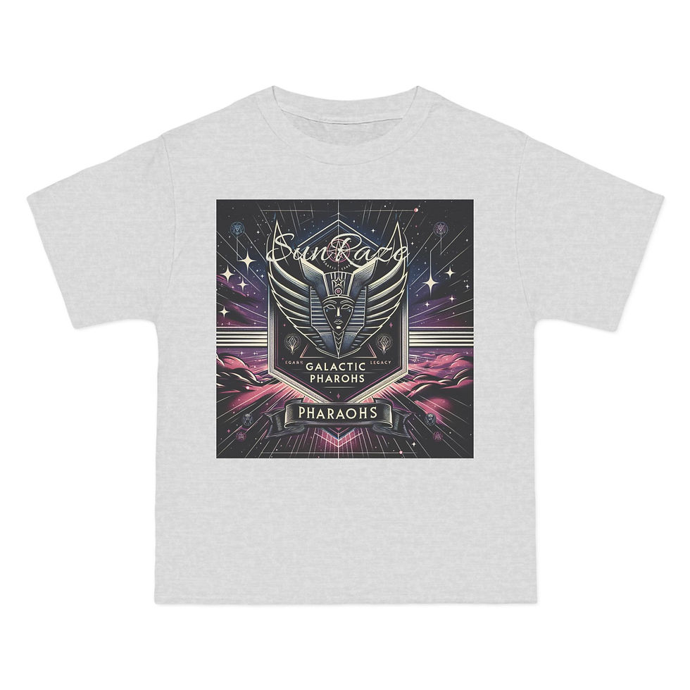 Thumbnail: Galactic Pharaohs Graphic Tee |  T-Shirt for Nuwaubian Culture Enthusiasts