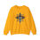 Thumbnail: Glitch God Crewneck Sweatshirt — Retro Cyber Star Graphic