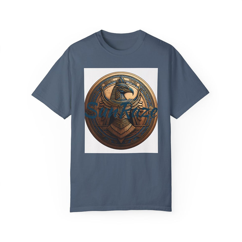 Thumbnail: SunRaze Unisex Garment-Dyed T-shirt
