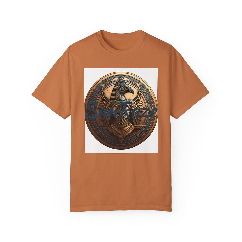 Thumbnail: SunRaze Unisex Garment-Dyed T-shirt