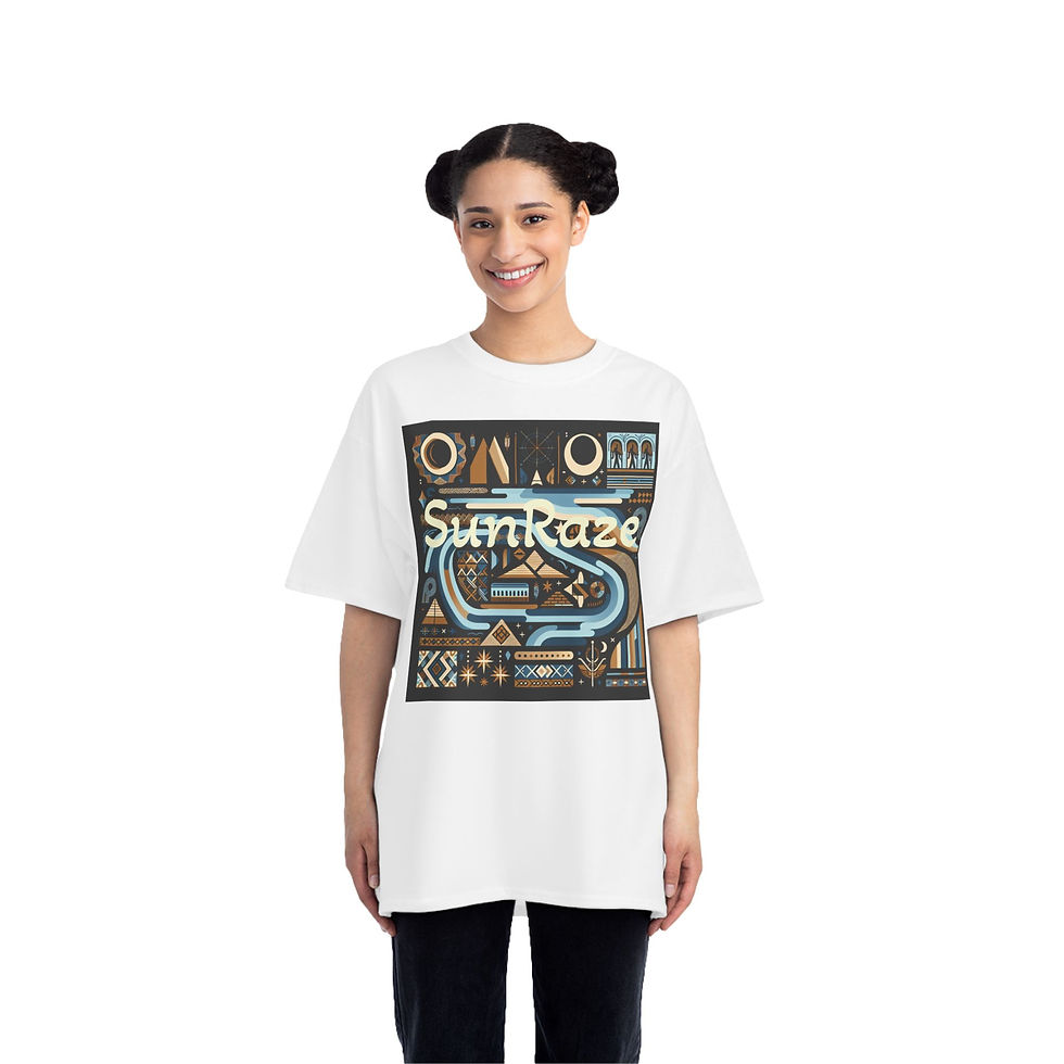 Thumbnail: SunRaze Graphic T-Shirt - Saba Child Design, Casual Wear for Everyday Adventures