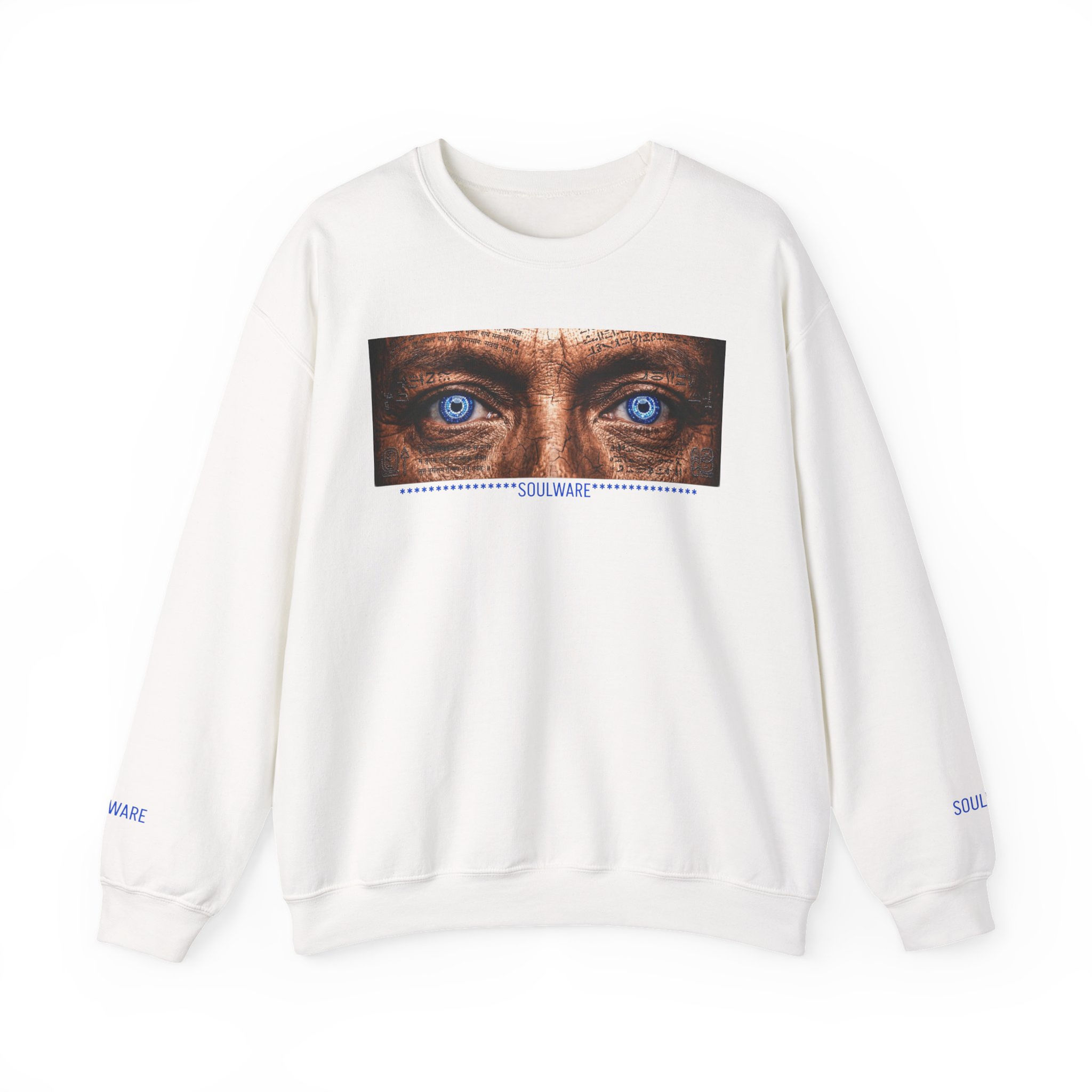 Soulware Blue Eyes Crewneck Sweatshirt