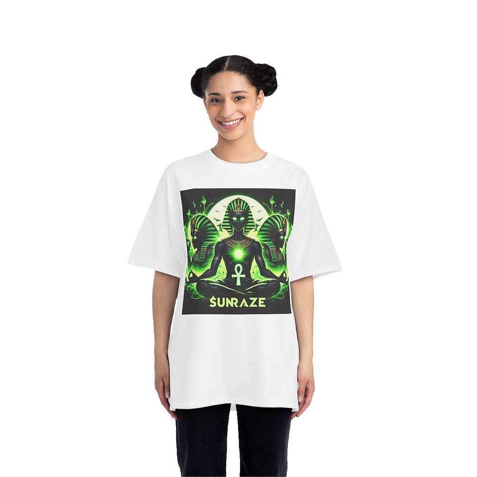 Thumbnail: Sunraze Graphic T-Shirt - Meditation & Spiritual Vibes