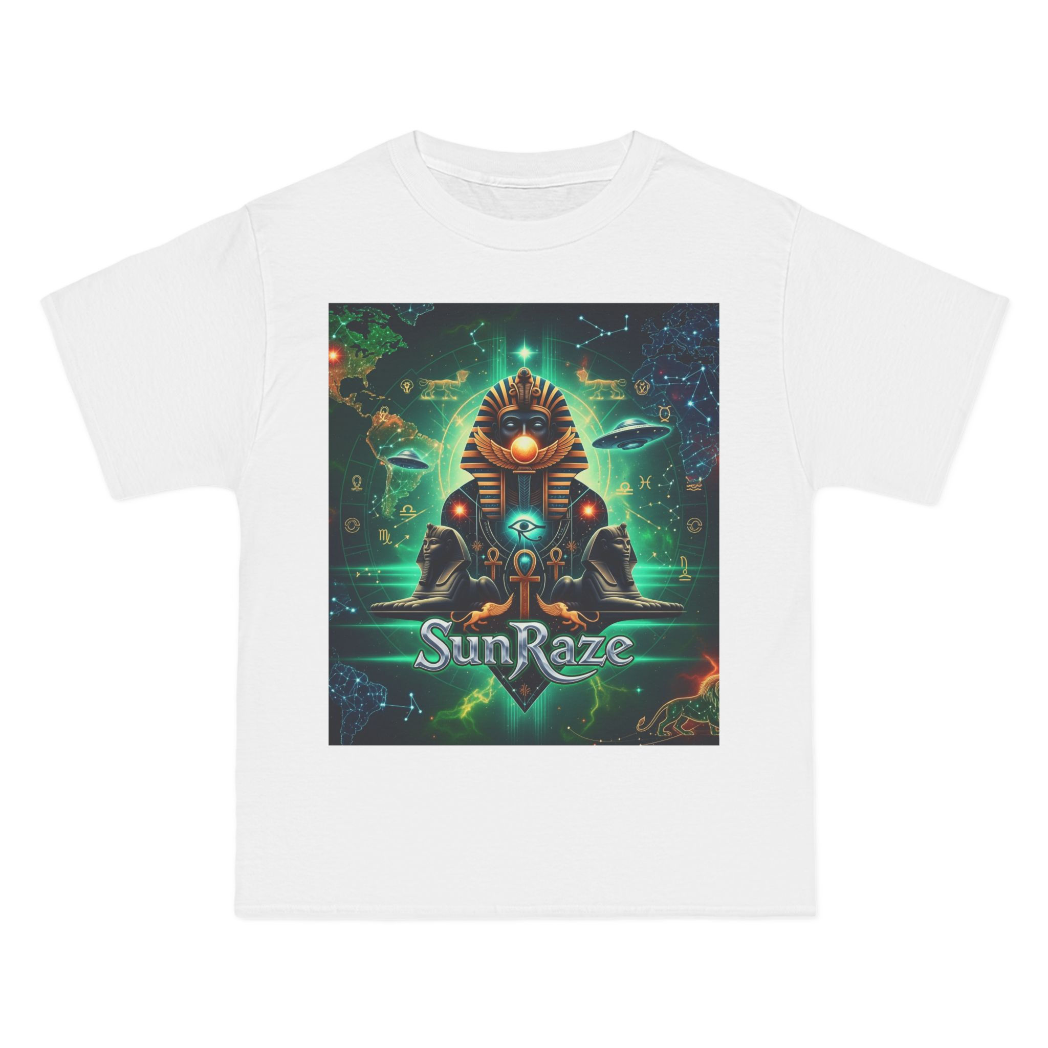 Galactic Explorer Tee, Funky Alien Shirt, Space Art T-Shirt