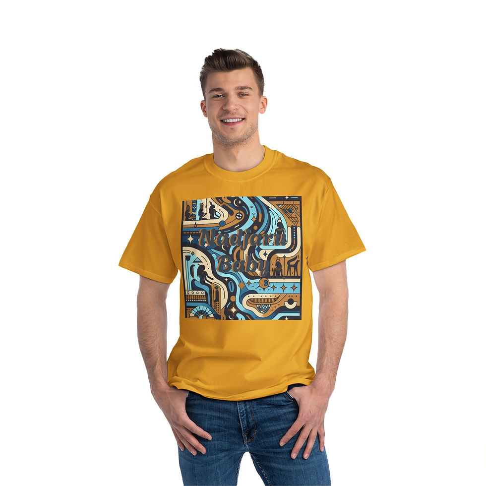 Thumbnail: Trendy Graphic T-Shirt - 'Nigerian Baby' & 'SunRaze' Designs