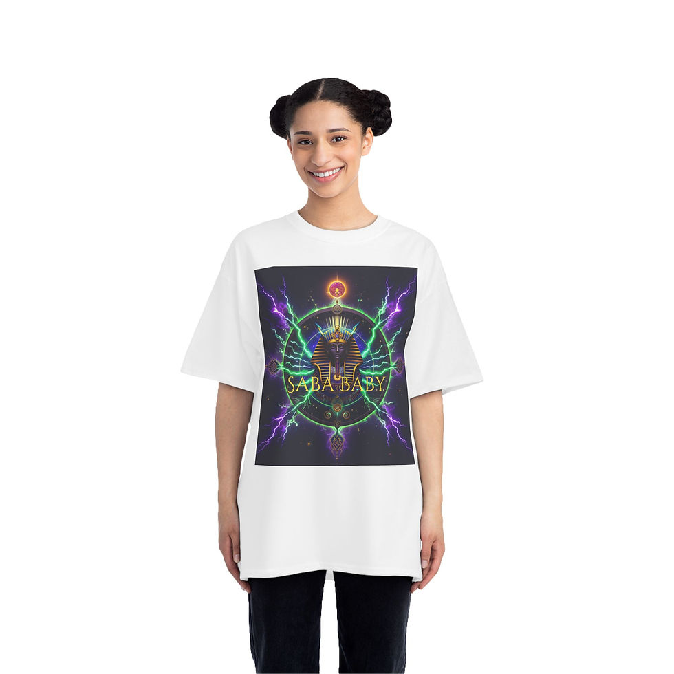 Thumbnail: SABA BABY Graphic Tee - Illuminating Vibes for Fun-loving Souls