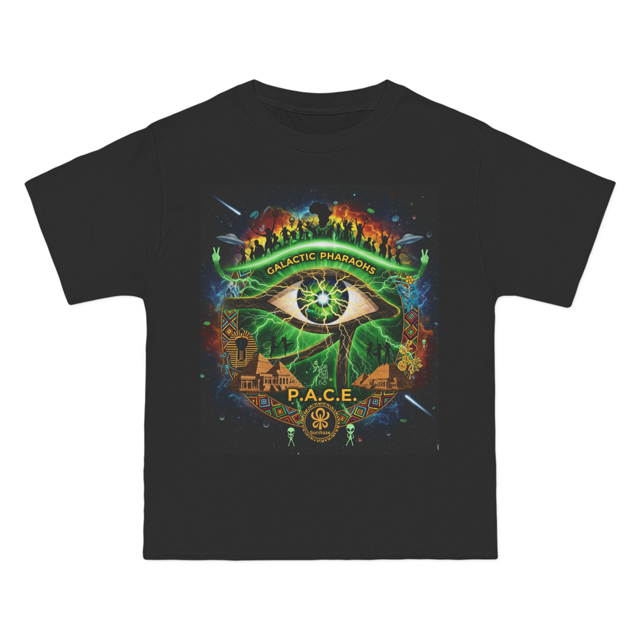 Galactic Pharoahs Graphic Tee, Mystic T-Shirt, Spiritual Fashion