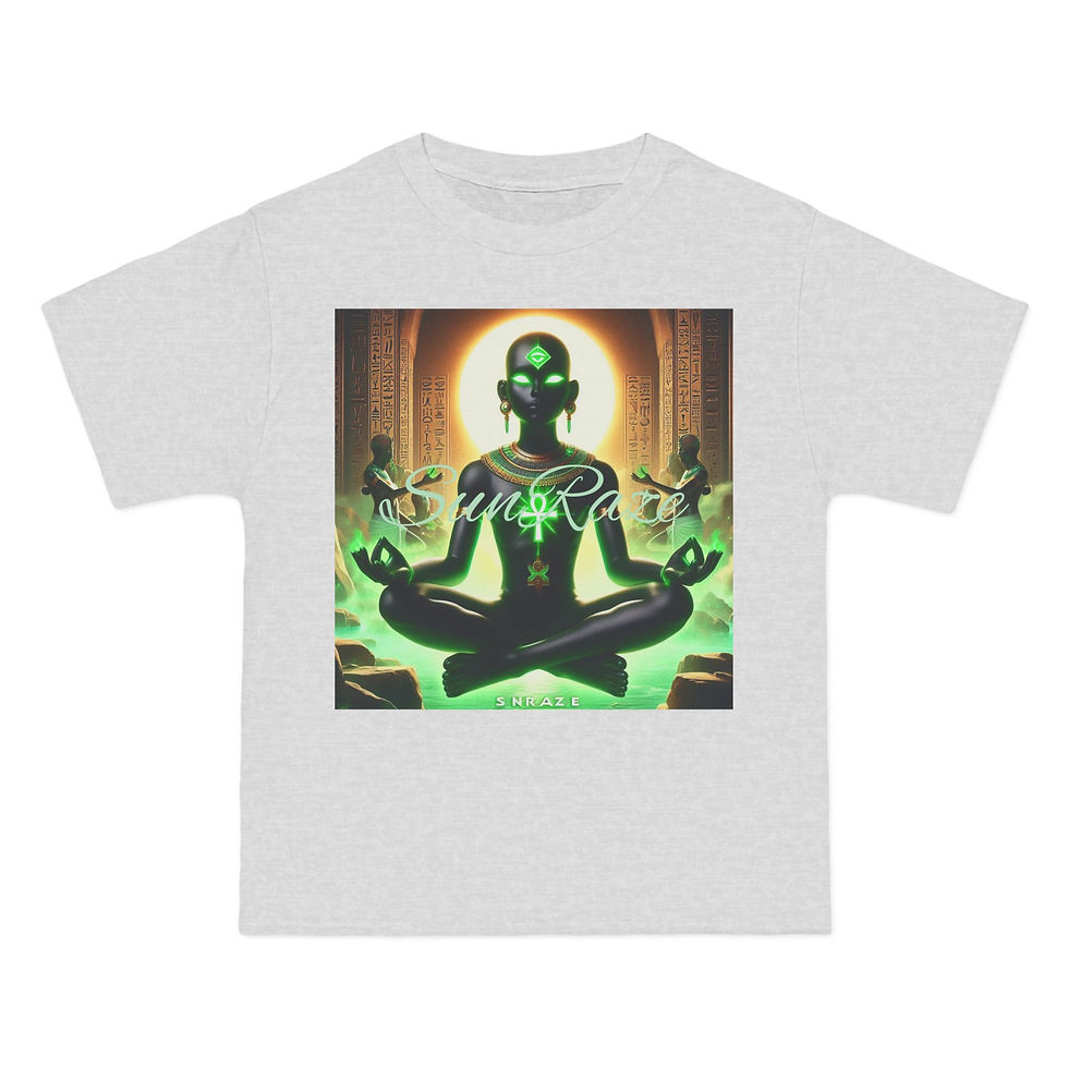 Thumbnail: Spiritual Graphic T-Shirt | 'Sun Ra' & 'Numu' Designs