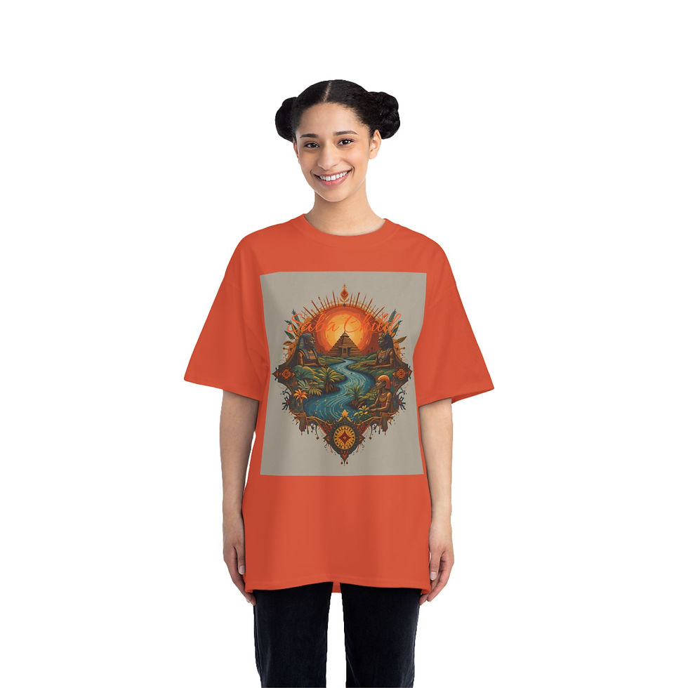 縮圖：Sunset River Adventure T-Shirt - 'Sun Raze' Graphic Tee