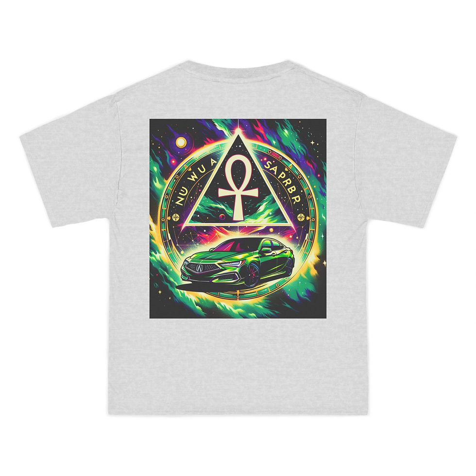 Thumbnail: Sunrazee Alien Meditation Graphic Tee -  for Cosmic Enthusiasts