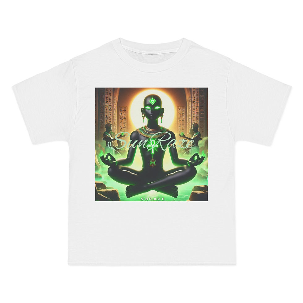 Thumbnail: Spiritual Graphic T-Shirt | 'Sun Ra' & 'Numu' Designs