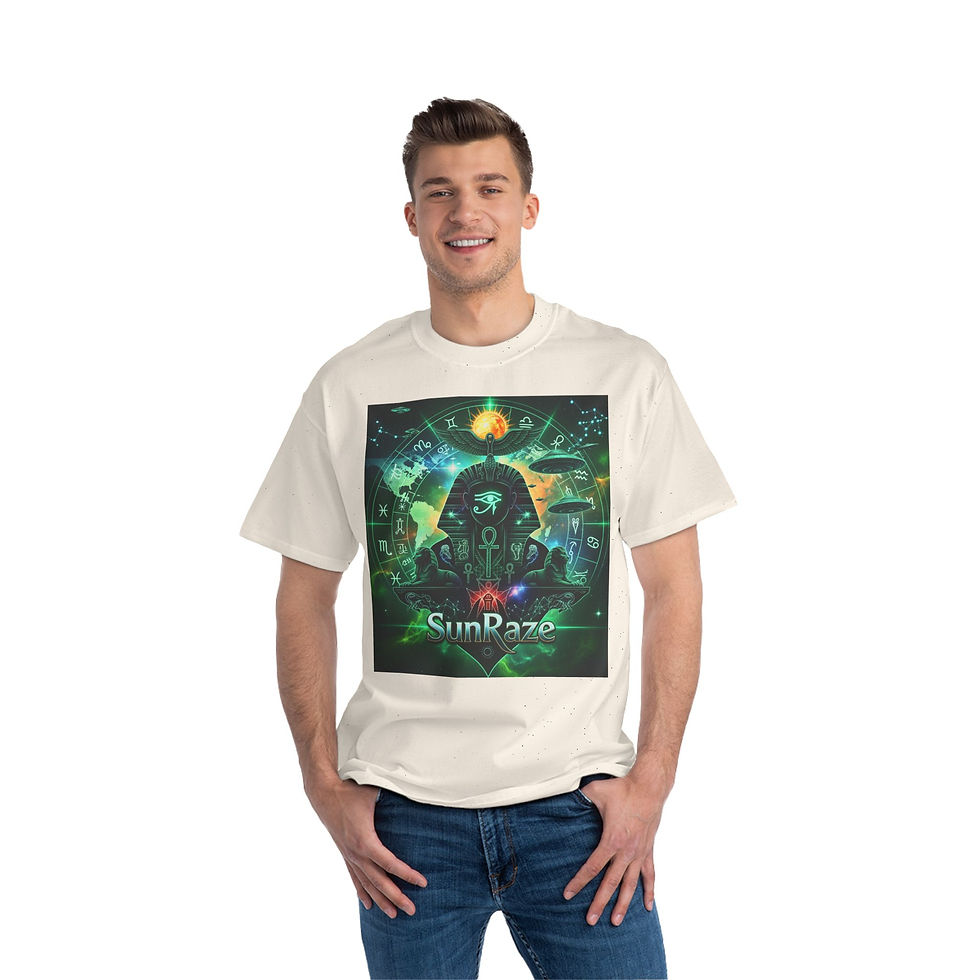 Thumbnail: Cosmic Vibe Short-Sleeve T-Shirt, Astrology Tee, Unique Graphic Shirt