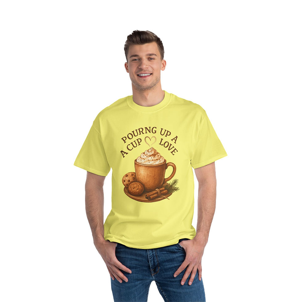 Thumbnail: Cozy Coffee Short-Sleeve T-Shirt, Perfect for Baristas, Cafes, Coffee Lovers