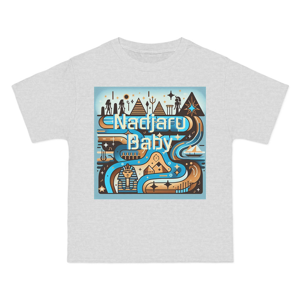Thumbnail: Retro Graphic T-Shirt with 'Nadjaru Baby' & 'SunRaze' Prints