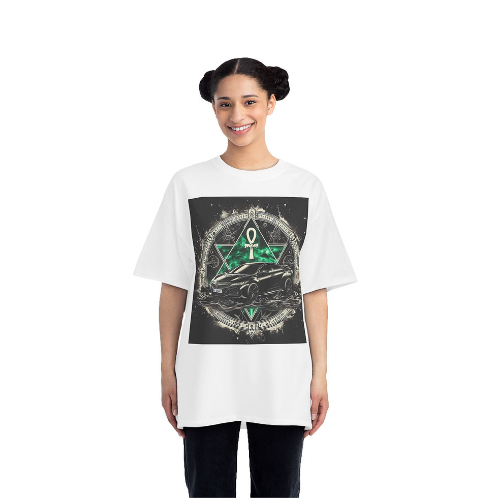 Thumbnail: Mystical Car Graphic T-Shirt | Perfect for Car Enthusiasts & Collectors