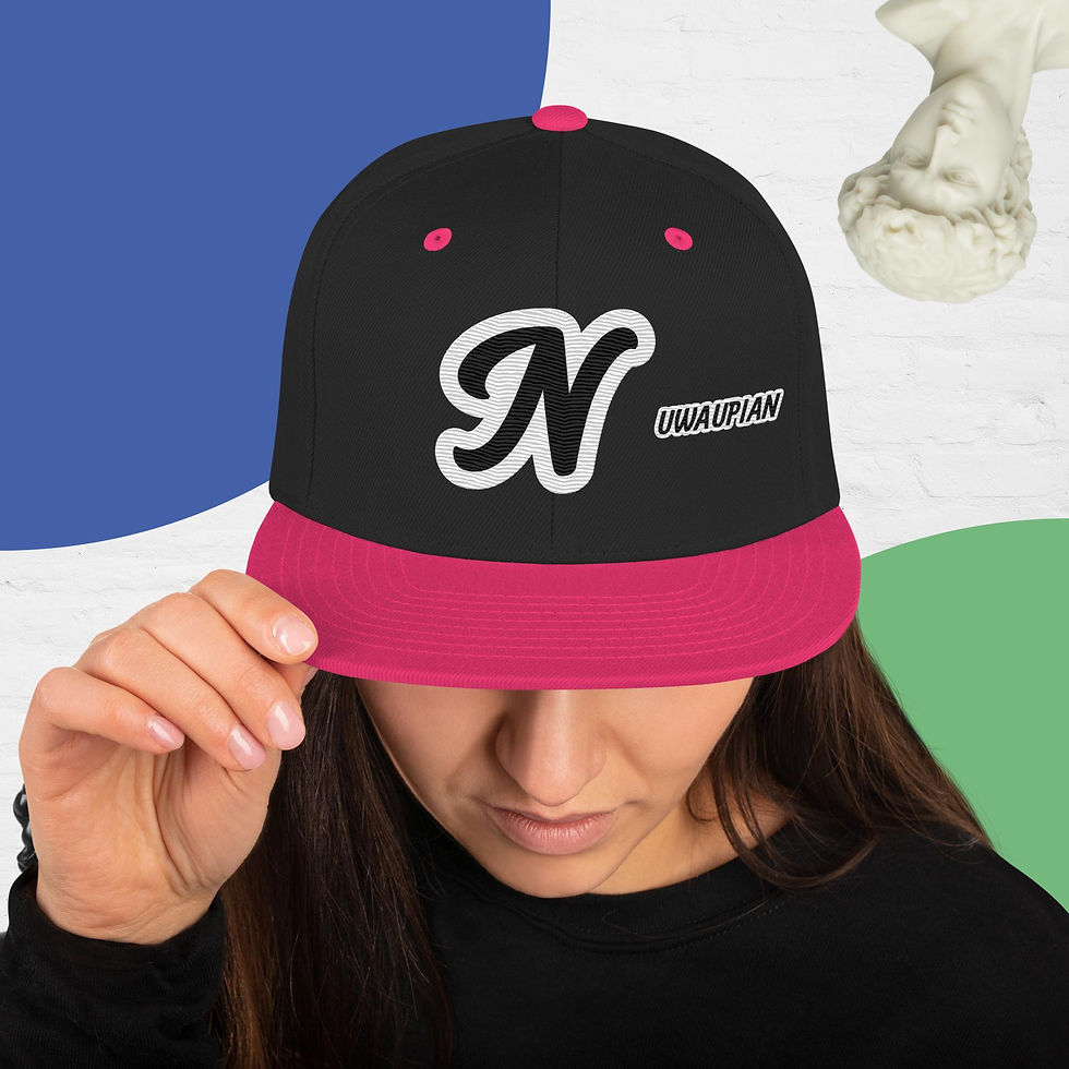 Thumbnail: SunRazeb"Nuwaupian"Snapback Hat copy