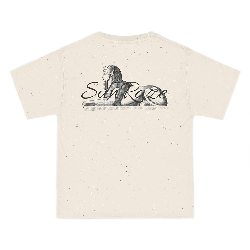 縮圖：Galactic Pharaohs Graphic T-Shirt - Unique Sun Raze Design, Cool Casual Wear