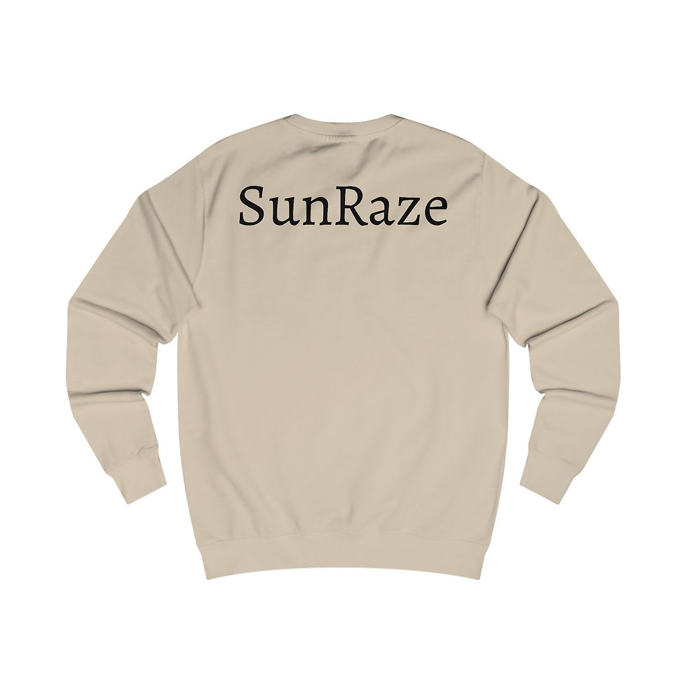 Thumbnail: Science of All Sweatshirt — Cosmic Particle Wave Design with "SunRaze"