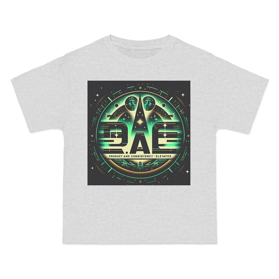 Thumbnail: Vibrant Motivational Short-Sleeve T-Shirt - "Product And Consistency Elevates"