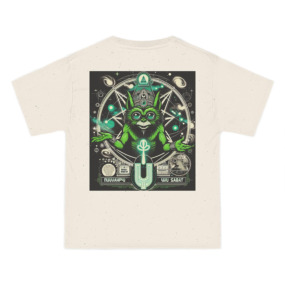 Thumbnail: Mystical Graphic T-Shirt - Sunraze & Cosmic Vibes