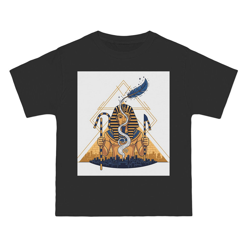 Thumbnail: Stylish Egyptian Graphic Tee - Perfect for Festivals, Casual Wear, Gifts