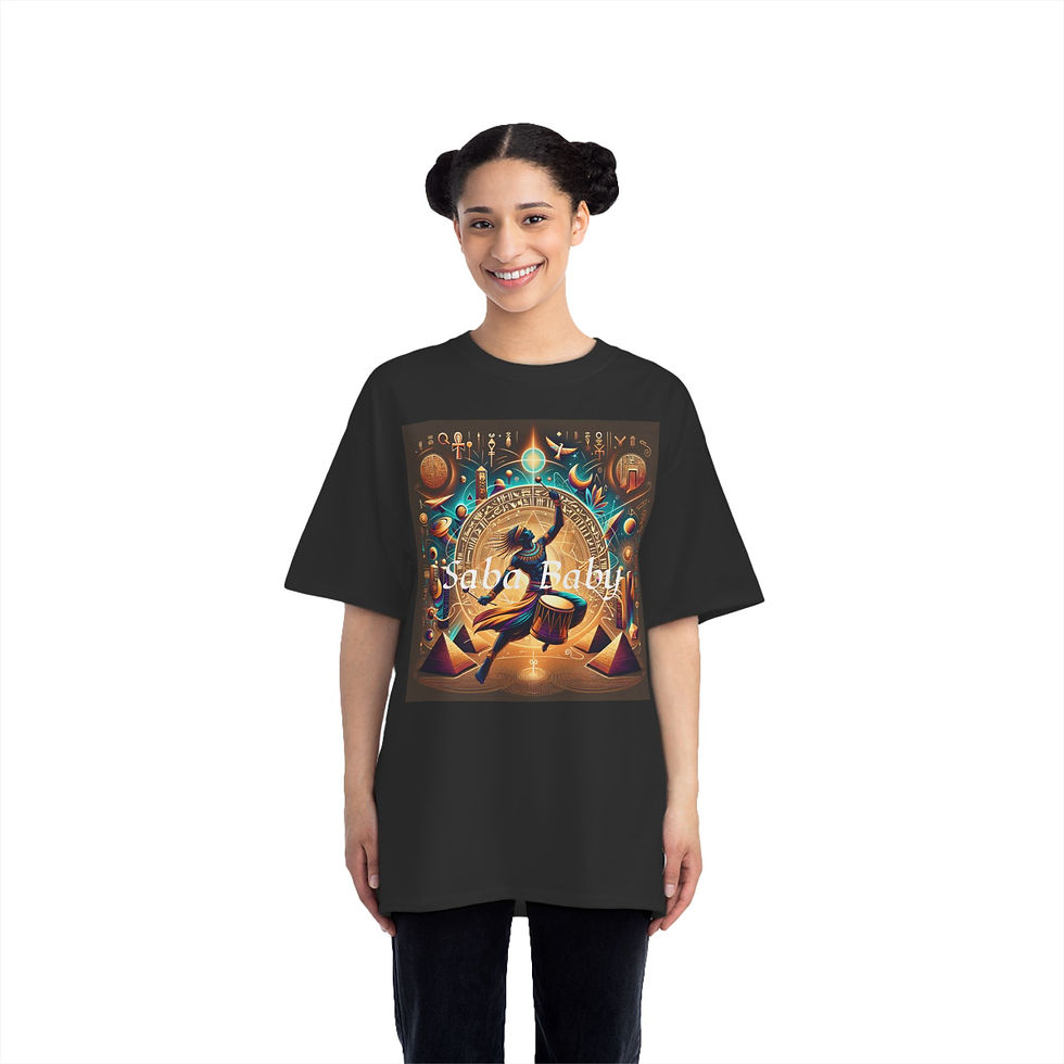 縮圖：Saba Baby & SunRaze  Short-Sleeve T-Shirt | Artistic Vibe for Creative Souls