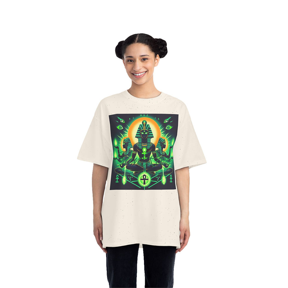 Thumbnail: Mystical Egyptian Graphic T-Shirt | Energy & Spirituality Design