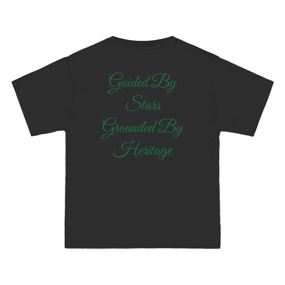 Thumbnail: Sun Raze Graphic Tee - Guided By Stars, Grounded By Heritage