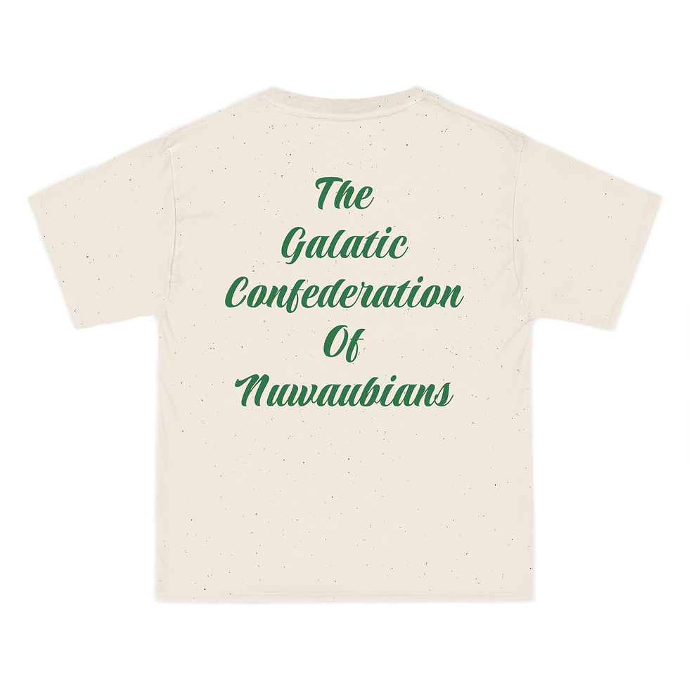Thumbnail: Galactic Pharaohs Graphic T-Shirt - Rizu's Eternal Legacy