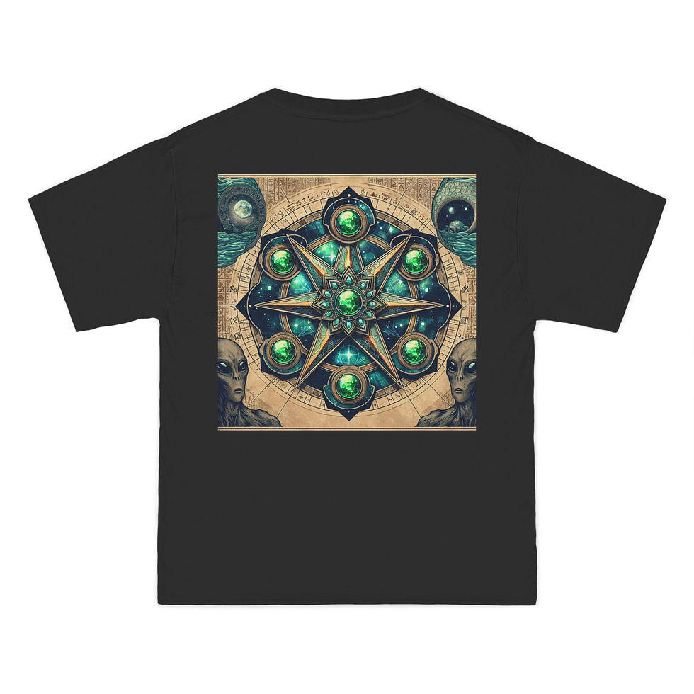 Thumbnail: Cosmic Alien Graphic T-Shirt - Explore the Unknown