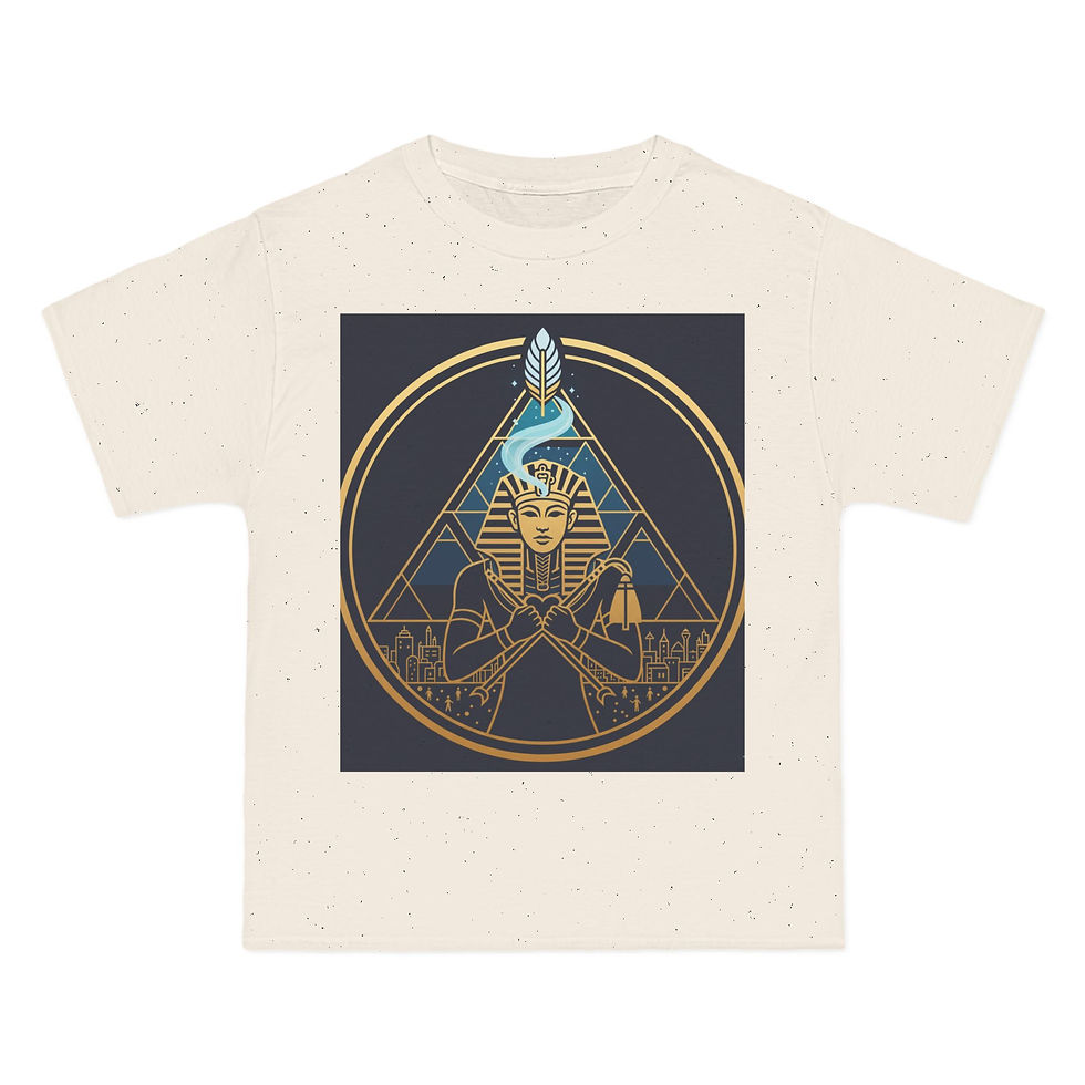Thumbnail: Mystical Pharaoh T-Shirt, Boho Style Tee, Unisex Graphic Shirt, Egyptian 
