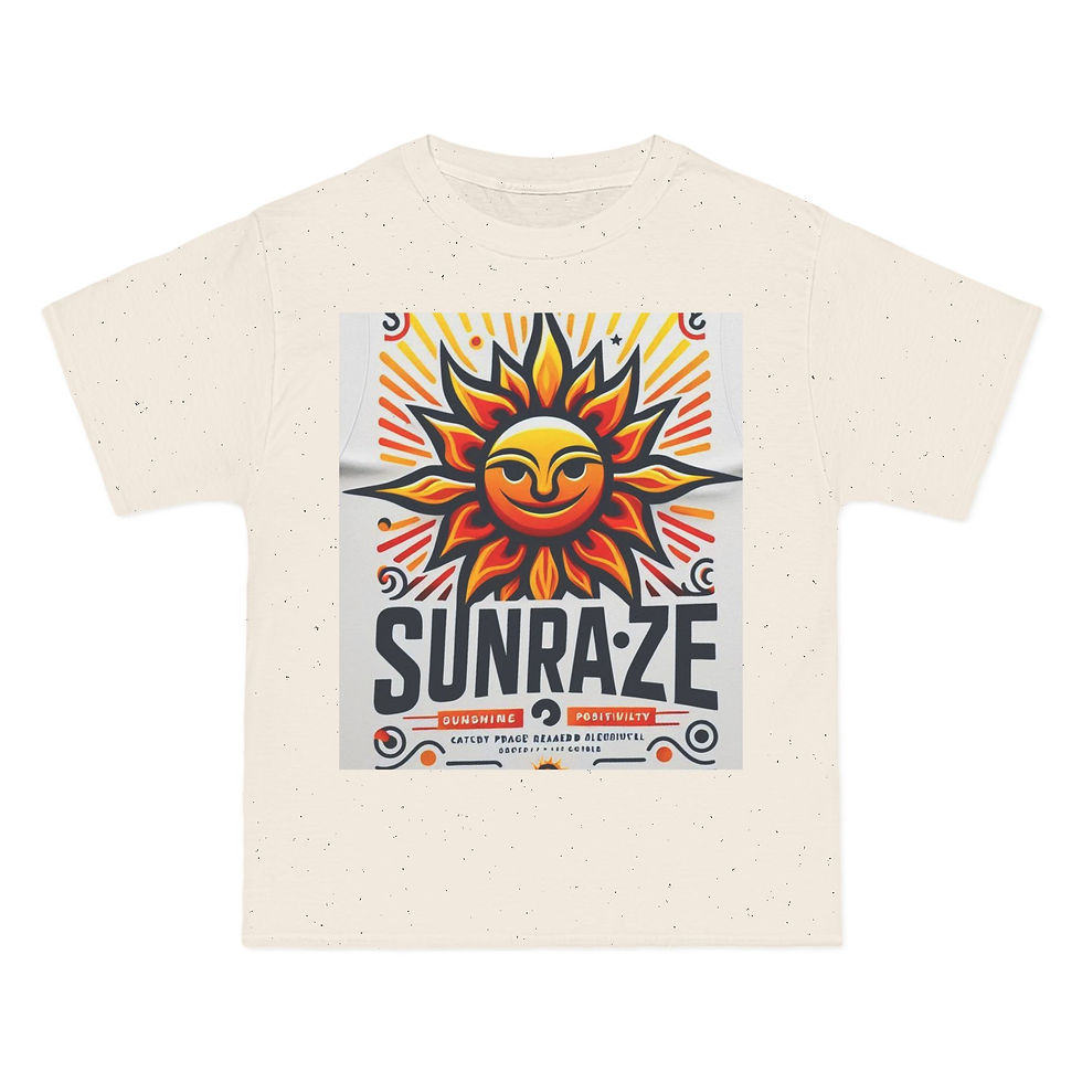 縮圖：Sunraze Sunshine T-Shirt - Guided by Stars, Grounded by Heritage