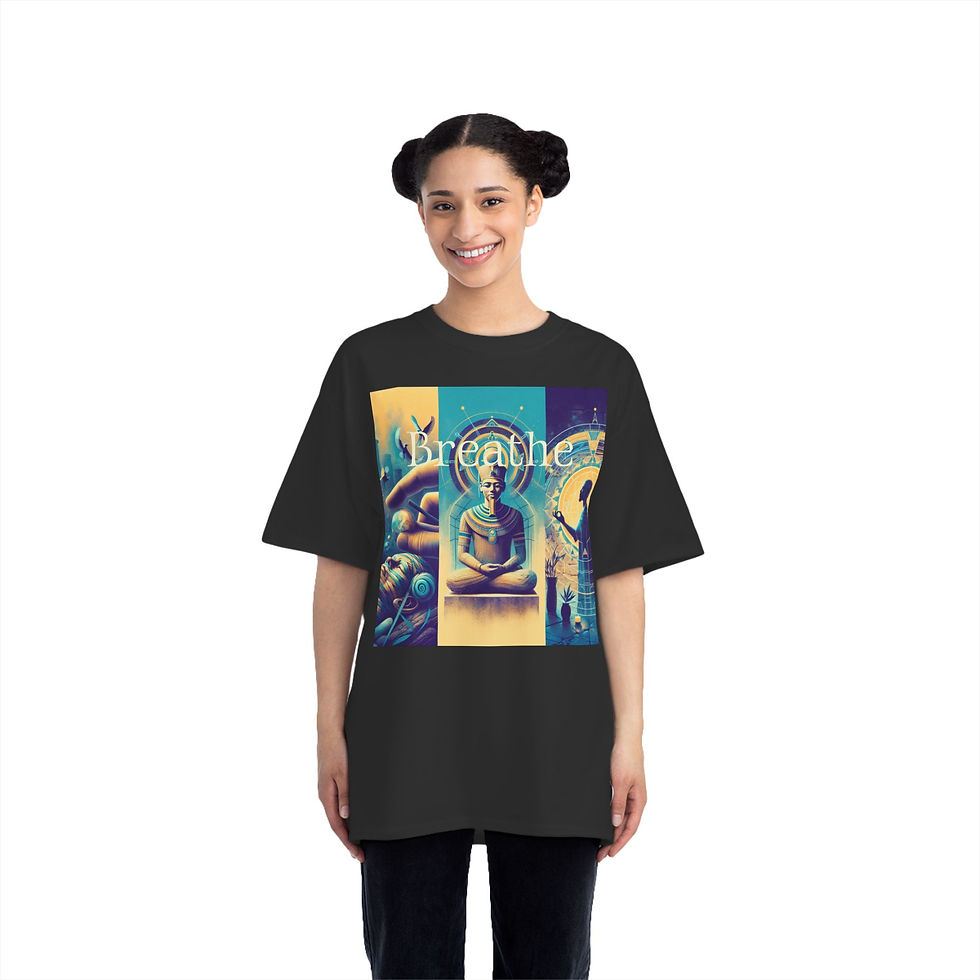 Thumbnail: Mindful Moments Short-Sleeve T-Shirt | Vintage Yoga Tee, Meditation Shirt