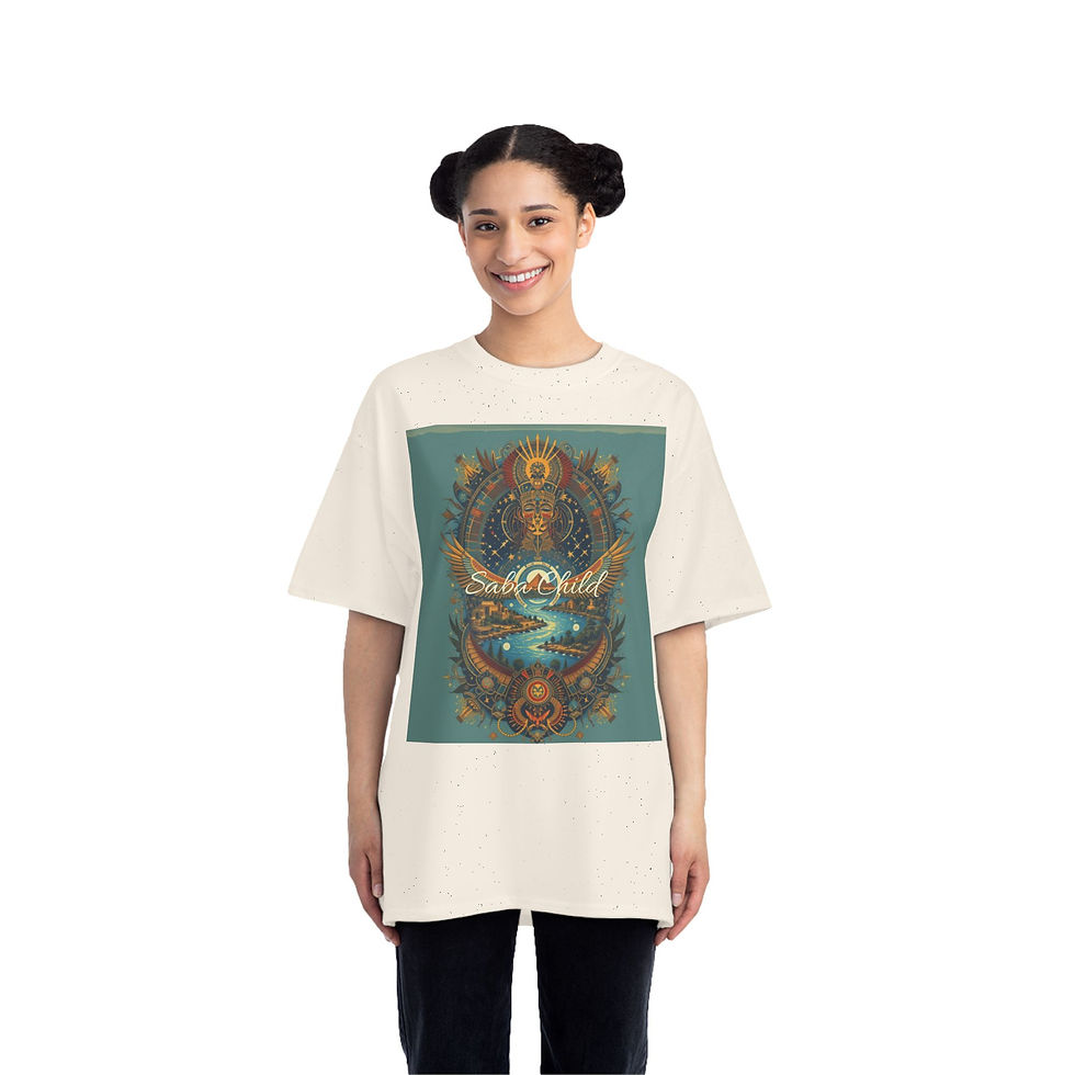 縮圖：Bohemian Graphic Tee - "Saba Guild" and "SunRaze" Designs