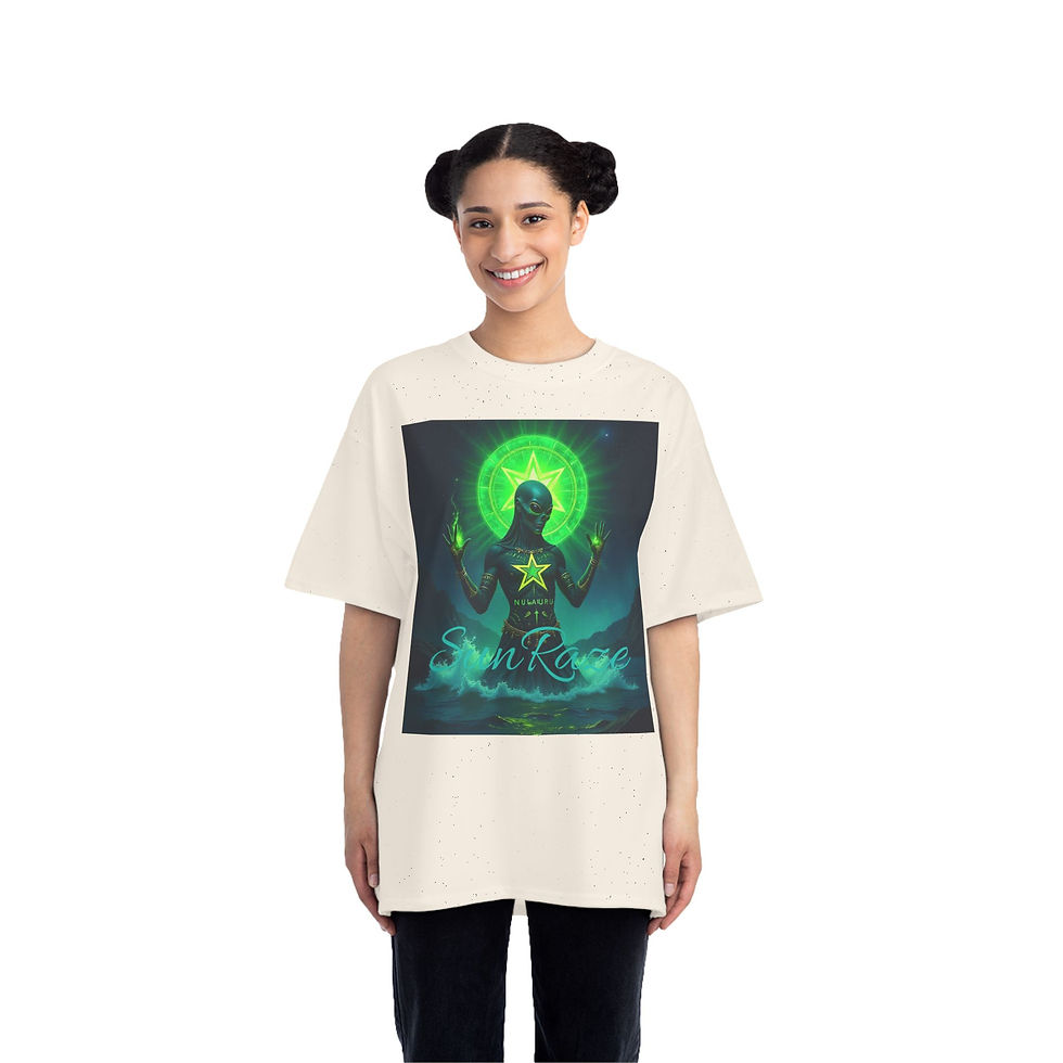 Thumbnail: Galactic Confideration Short-Sleeve T-Shirt - Alien Art Design