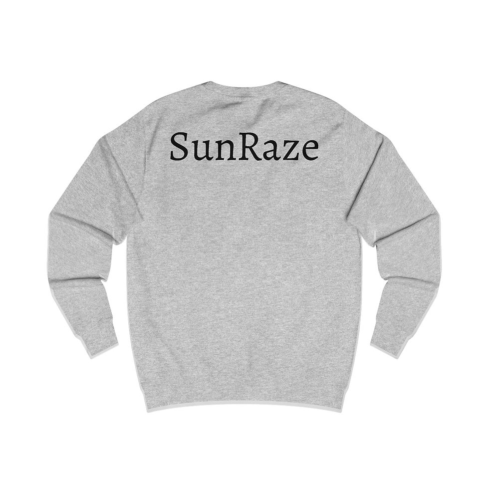 縮圖：Science of All Sweatshirt — Cosmic Particle Wave Design with "SunRaze"