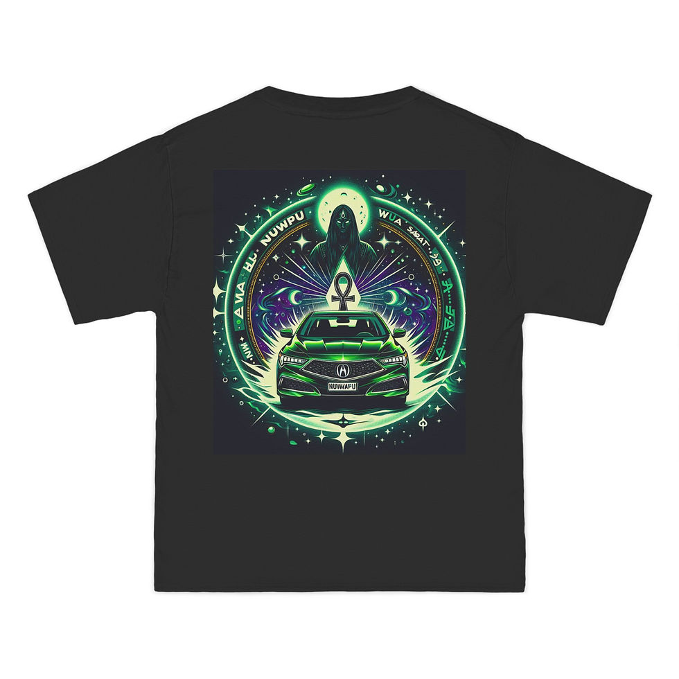 Thumbnail: Sunraze Alien Graphic T-Shirt - Short Sleeve, Futuristic Design