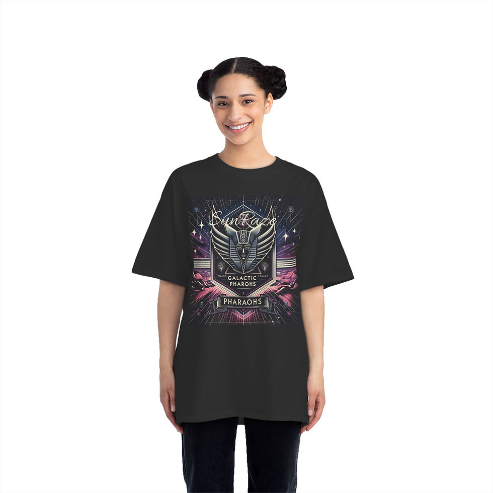 Thumbnail: Galactic Pharaohs Graphic Tee |  T-Shirt for Nuwaubian Culture Enthusiasts