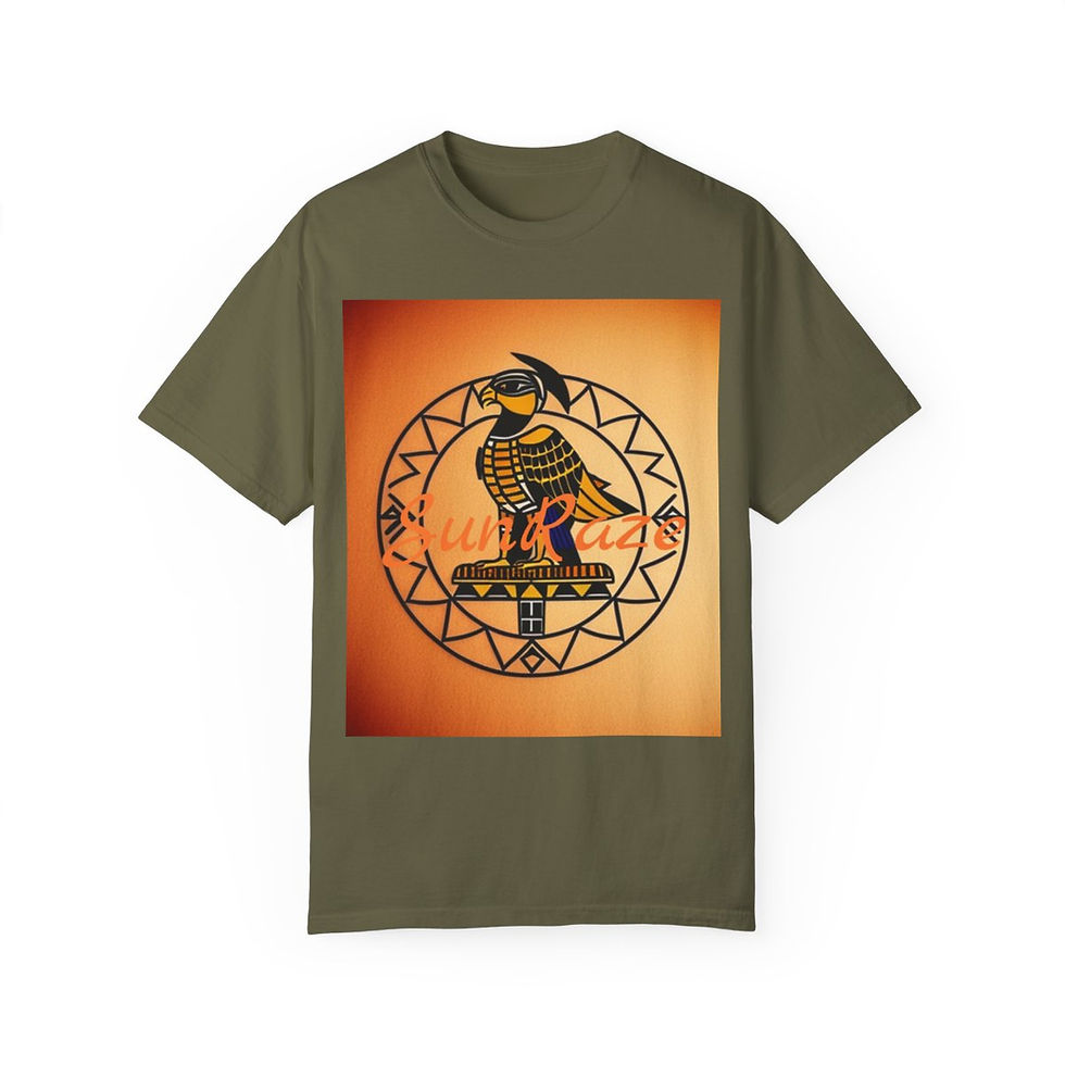Thumbnail: SunRaze Unisex Garment-Dyed T-shirt