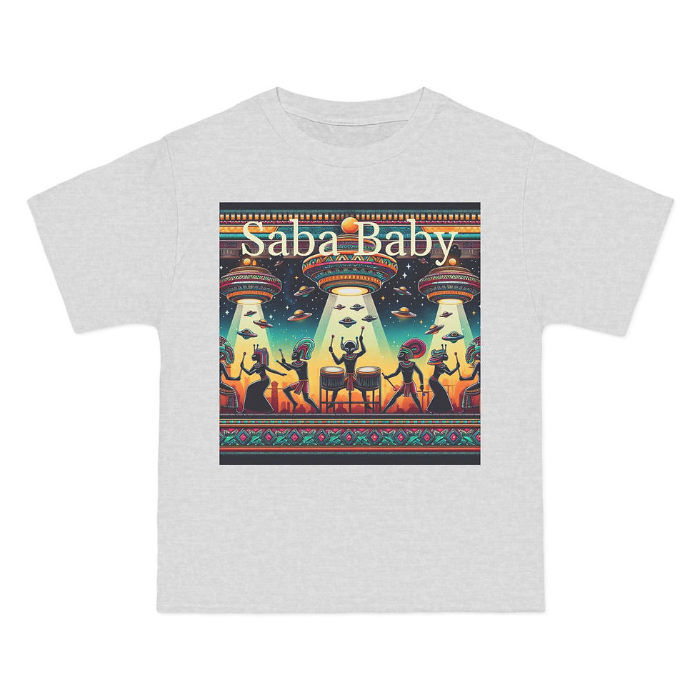 Thumbnail: Saba Baby Graphic Tee - Unisex Short-Sleeve T-Shirt for Culture Enthusiasts