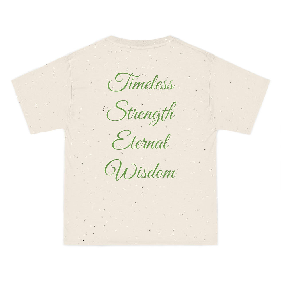 Thumbnail: Galactic Pharaohs Graphic T-Shirt - Timeless Strength & Eternal Wisdom