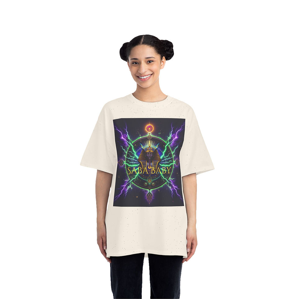 Thumbnail: SABA BABY Graphic Tee - Illuminating Vibes for Fun-loving Souls