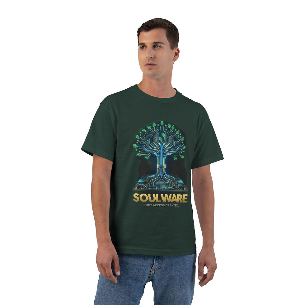 Thumbnail: Soulware Tree T-Shirt — Spiritual Tree of Life Graphic Tee
