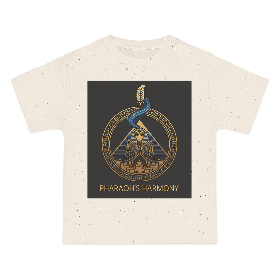Thumbnail: Pharaoh's Harmony T-Shirt for Creative Souls, Vintage Graphic Tee