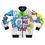 Thumbnail: Colorful Graphic Bomber Jacket, Casual Street Style, Perfect Gift for Birthdays