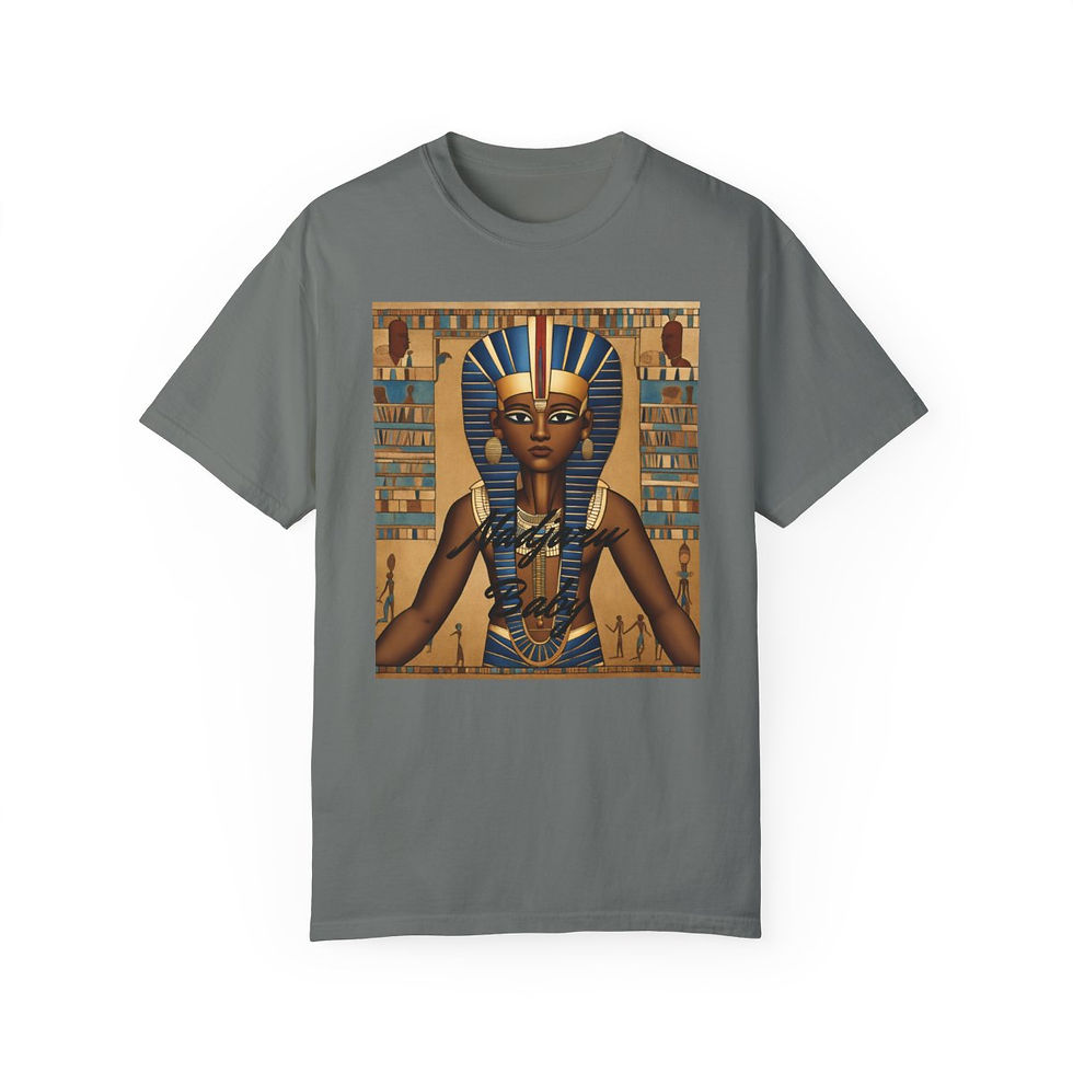 Thumbnail: SunRaze "Nadjaru Baby"Unisex Garment-Dyed T-shirt