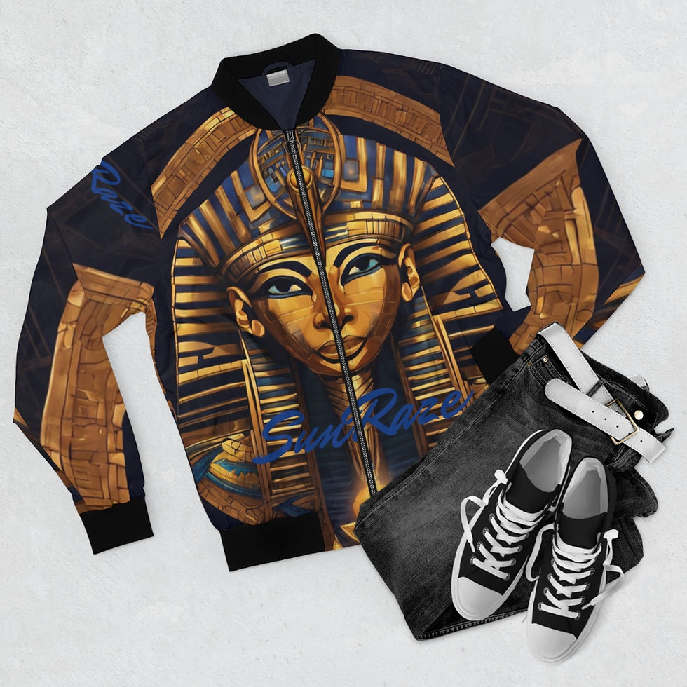 Thumbnail: SunRaze Men's Bomber Jacket 