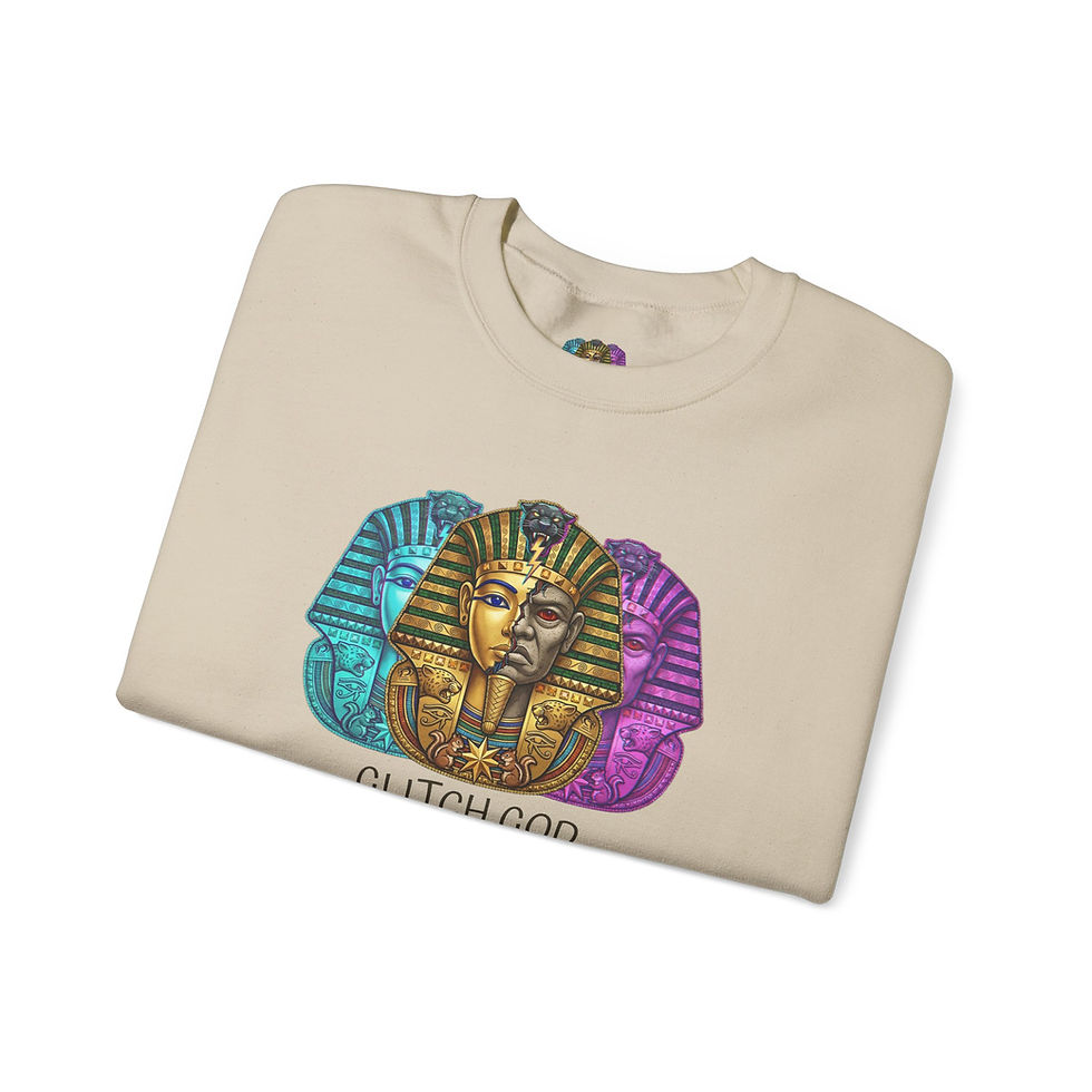 縮圖：Pharaoh 'Glitch God' Crewneck Sweatshirt